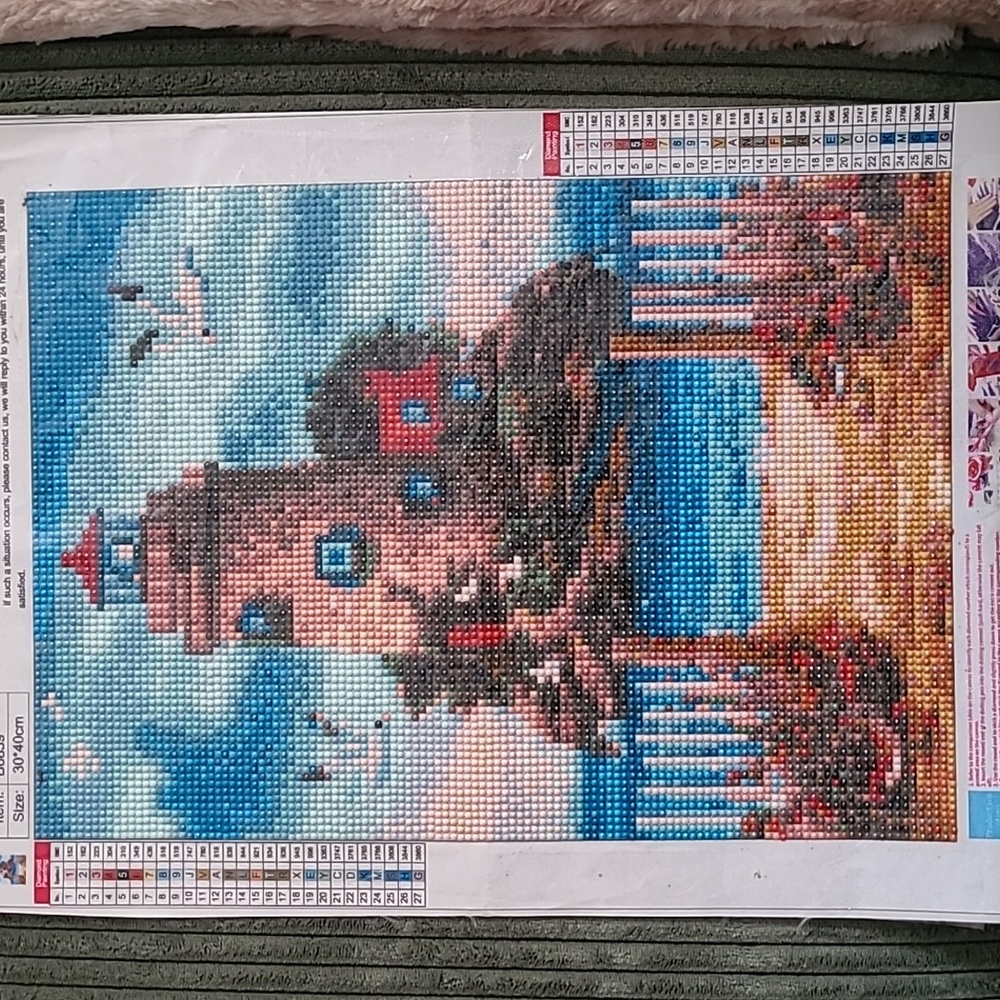 Diamond Art-Lighthouse on Ocean